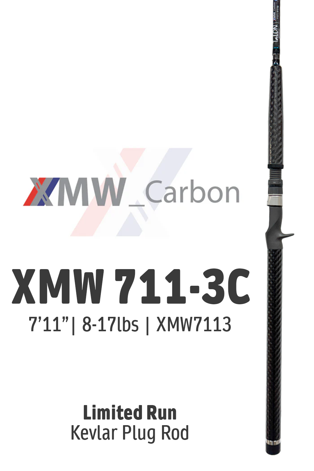 XMW 711-3C - 7'11" | 8-17lbs | XMW7113 (LR)