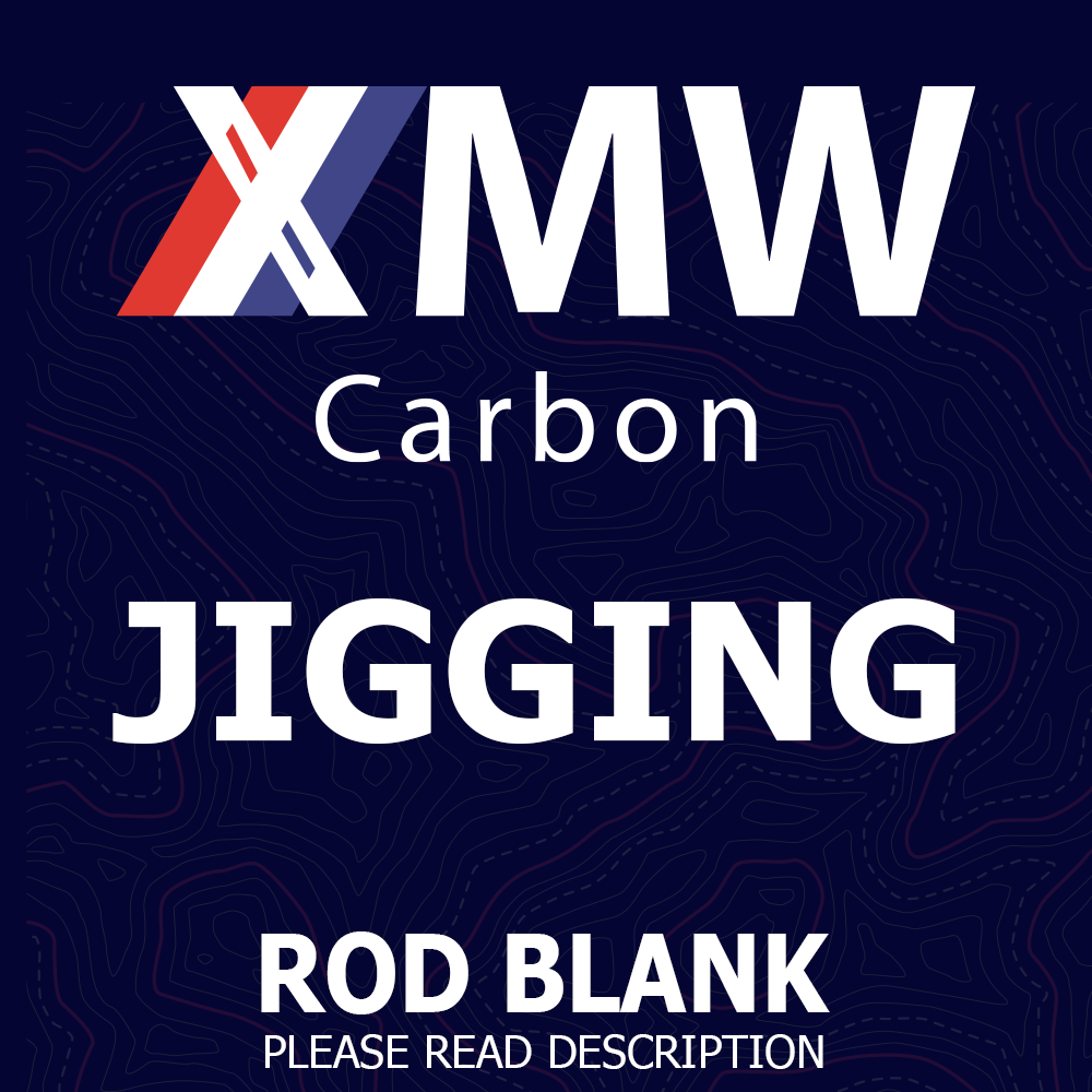 12-0141B (JIG 4pw) • 20-60lb | 7' | XMW_Carbon - D.I.Y. ROD BLANK